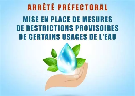 Lire la suite de l'actualité ARRETE PREFECTORAL : USAGE DE L&rsquo;EAU